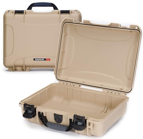 Nanuk 910 Wasserdichter Hartschalenkoffer leer - Braun
