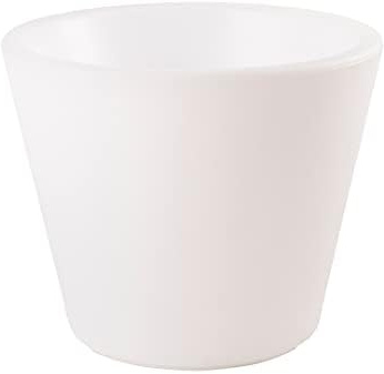 8 seasons Design Shining Classic Pot XM, Solar LED Pflanzkübel 49 x 39 cm (weiß), inkl. Solarmodul und LED in warmweiß, beleuchteter Pflanzkübel für außen, Blumenkübel, Solarkübel