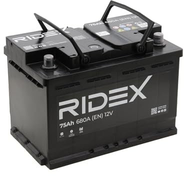 RIDEX Batterie 75, Ah 680, A/EN 1S0009 L 278mm B 175mm H 190mm