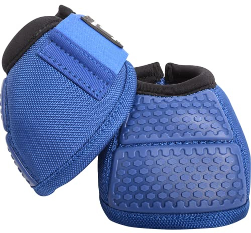 Classic Equine Flexion No Turn Bell Boot Aqua Large