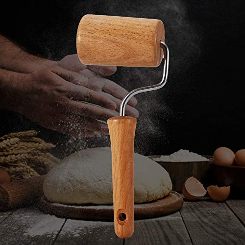 Mattarello Piccolo, Mattarello per Pizza Mattarello in Legno Utensili da Cucina per Pasticceria e Pizza (Stile 4)