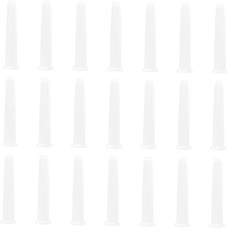 TINEASUR 50pezzi Tubetti Trasparenti Per Nutrizione Fiori Contenitori Per Fioristi Accessori Per Composizioni Floreali Mantiene Freschezza e Nutrienti Lungo Termine