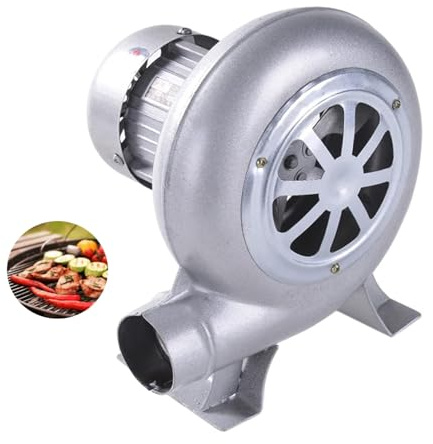 220V Soffiatore Elettrico Per Fabbro - Soffiatore Elettrico A Velocità Variabile, Soffiatore Per Forgia A Carbone A Basso Rumore, Ventole A Filo Di Rame, Per Fabbro, Per Case Di Rimbalzo(80W)