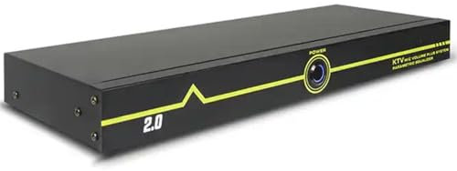 KHZKHC Professioneller Feedback-Unterdrücker, 2-In-2-Out-Mikrofon-Anti-Heul-Feedback-Frequenzschieber, Für Performance-Bühnenkonferenz-Ktv-Mikrofon-Frequenzschieber