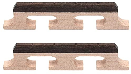 Kznifmk 2 x Ahornholz-Saiten, Ersatzsaiten für Banjo mit 4 Saiten aus Rosenholz