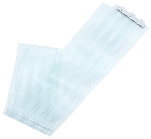 Toyvian Pvc Door Curtain Weatherproof Privacy Strip for Home Dog Barrier Easy Install Multi-purpose