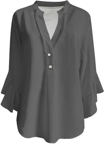 Camisas Mujer Oversize Fiesta Deporte Amarilla Celeste Lencero Cruzadas Boho Palo Asimetrico UV Lujo Estampado Camisera Aesthetic Girasoles Beisbolera Americano Palazzo Traje