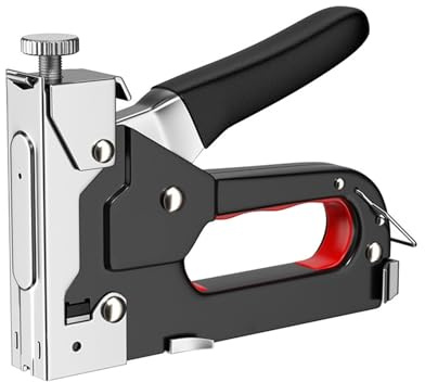 Grapadora profesional para trabajos pesados Grapadora Manual For Tapicería, Clavador Portátil Multifuncional, Herramienta De Mano