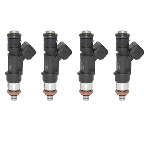 Kraftstoffspray für Düse 4 Stück Original-Einspritzdüsen 1538984 8A6G9F593AA 0280158207 VP8A6U9F593AA Ölsprüher für Düsen für Ford für Focus für Fiesta für Bmax für Cmax