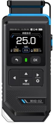 IJSDNVJNDX Medidor de Humedad para Tableros de Madera -02 con Pantalla A Color para, Detector de Humedad para Cartón y Cemento.