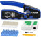 Lsoar RJ45 Crimp Tool Kit Pass Through RJ45 Crimper, Ethernet Crimping Tool