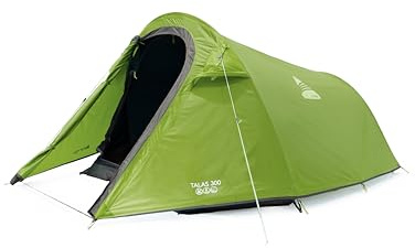 Vango Talas 300 Tunnel Tent [Amazon Exclusive] Easy To Pitch 3 Man Tent Waterproof for Adventure Camping, Treetops Green