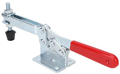 Pince à Bascule Horizontale, Pince à Bascule, Force de Serrage de 230 Kg, Pince à Bascule Horizontale à Dégagement Rapide à Haute efficacité avec Poignée en Plastique, Pinces à