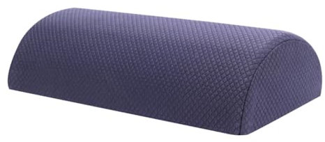 BCOATH Memory Foam Bein Und Kniekissen Halbrollenförmig Atmungsaktiv Tragbar Lendenstützkissen Zur Entlastung Rücken Und Steißbein Für Haushalt Und Büro