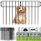 20 pk Clôture de jardin décorative, 42cm (h) x 33cm (l) x 20pk clôture extérieure en métal, clôture pour chien, clôture de panneau de bordure de jardin antirouille pour parterre de fleurs, Cour