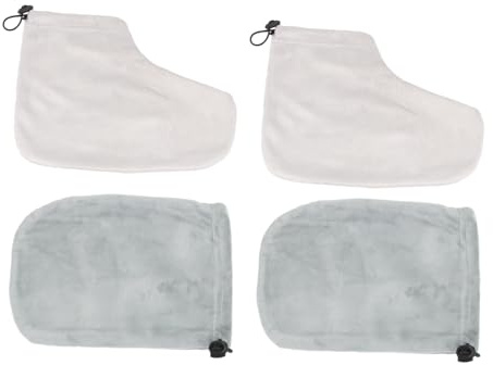 CANIGHT 2 Paar Fußschutz Für Paraffinbad Schutzhandschuhe Für Wachsbehandlung Fußbad-accessoires Für Heißwachstherapie