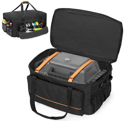 HODRANT Grill Carry Bag Compatible with Char-Broil Grill2Go X200 | Portable Outdoor Propane Gas Grill, Bag Only, Black