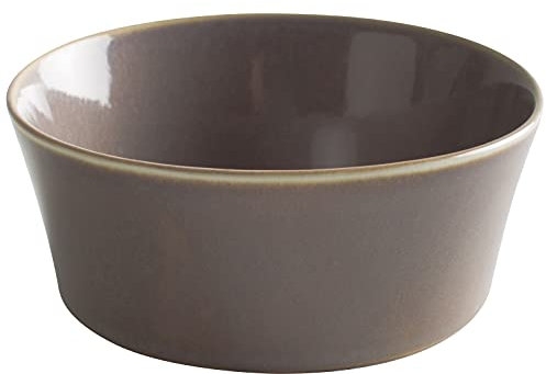 KAHLA 1T7753A93022W Homestyle Schale 14 cm desert sand rustikales Geschirr aus Porzellan mit Steingut- und Keramiklook Müslischale Auflaufform Backform Souffleförmchen Gratinform klein rund grau