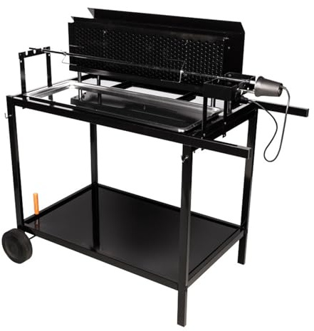 Happy Garden Somagic - Asador para Madera y carbón Vegetal