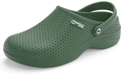 Lakeland Active Men's Dockray Clogs - Cumberland Green - 9 UK