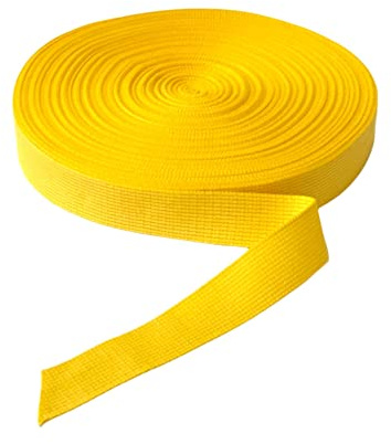 UGOJUDO Rouleau de Ceinture de Judo 50 mètres (Jaune)