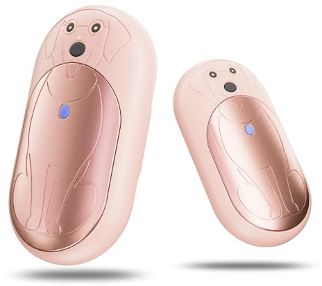 COTOP Handwärmer Elektrisch, 6000mAh 2er Pack Taschenwärmer Wiederverwendbar, Akku Hand Warmer USB C, 3 Stufen Heizung, Klein Geschenk für Frauen Männer Kinder Skifahren, Wandern