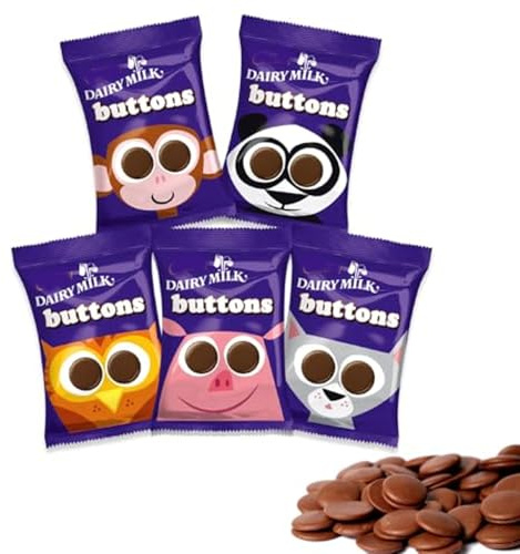 VSTAR Sacs de chocolat en boutons de lait laitier (15 x mini sacs)