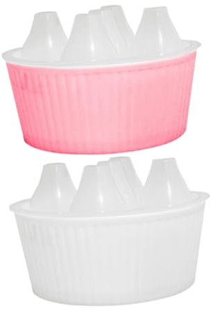 BESTonZON 2stücke Hydroponische Blumentöpfe Für Narzissen Und Tulpen Wasserpflanzgefäße Für Orchideen Und Sukkulenten Innendekoration Und Anzuchtwerkzeuge Für Pflanzenpflege