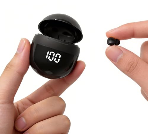 Xmenha Mini Écouteurs Taille de Poche Petit oreillette Bluetooth sans Fil