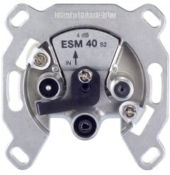 Kathrein ESM 40 Modem-Steckdose für interaktive CATV-/HFC-Netze (TV/FM/Modem-Anschluß)
