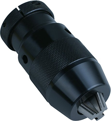 PROFI Portabrocas de aprieto rápido, Portabrocas Taladro, Portaherramienta, Mandril de broca B12 0,5-8mm, toleracia M