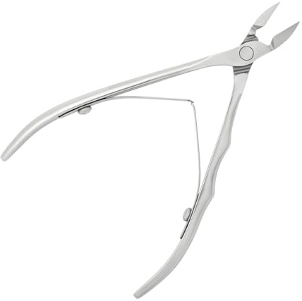 K-00 Profi Hautzange Staleks Länge 11cm Schnitt 1,2cm Lederschutzhülle
