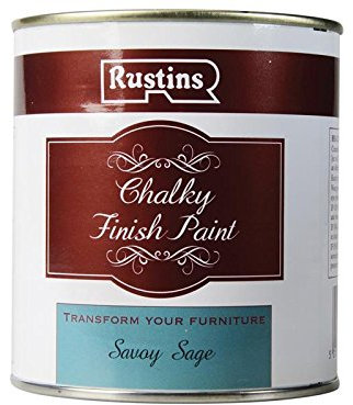 Rustins Chalky Finish Paint, Savoy Sage 500ml