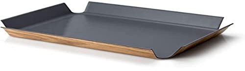 Continenta Tablett, grau, Continenta_2940, 54.5 x 40 x 1 cm