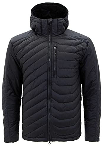Carinthia G-Loft ESG Thermo Jacket warm gefütterte Winterjacke mit Kapuze für Herren, Ultra-leichte Taktische Stepp-Jacke, Kälteschutz-Jacke, Schwarz, L