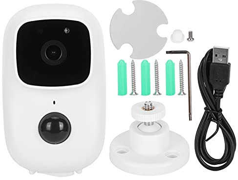 EVTSCAN Smart WiFi Surveillance Camera Interphone Visuel Sonnette Caméra de Sécurité sans Fil 5V