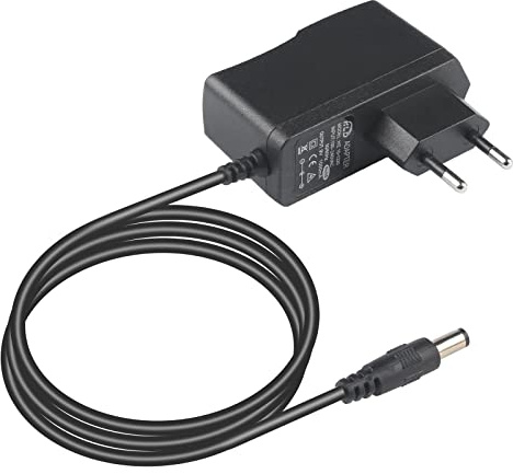 DMX Konsole Zubehör 9V DC Netzteil, 9V Gitarre Pedal Netzteil, 9 Volt 1000mA Ladekabel für Klavier Keyboard, Gitarre Effekte Pedal Adapter Center Positiv.