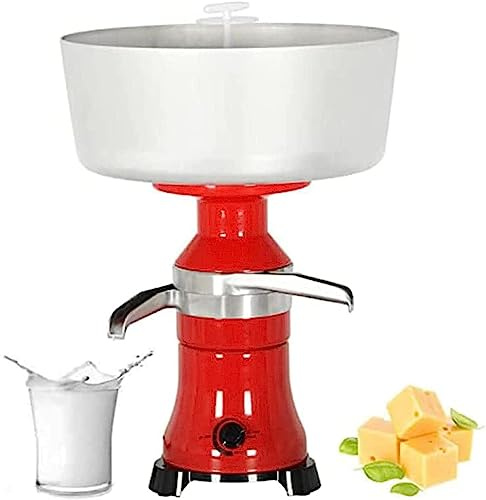 Machine à Lait laitier, séparateur de Lait Multifonctionnel, séparateur centrifuge de crème électrique 80L/H, crémière pour Transformer Le Lait cru ou Entier en crème et