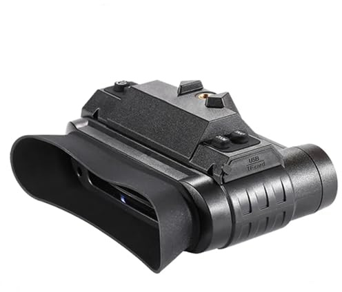 Nachtsichtbrille Kopfmontiert 1X Optisches Extra Wide FOV für den Nahbereich Verdecktes 940nm IR HD Digital NVG-G1 für die Jagd