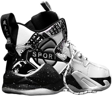 Hixingo Basketball Schuhe Männer, Sneaker Jungen Anti-Rutsch Sneaker Kinder, Herren Sportschuh Herbst Winter Sneaker Jugend Basketballschuhe Studenten Outdoor Basketballschuhe 36-45EU