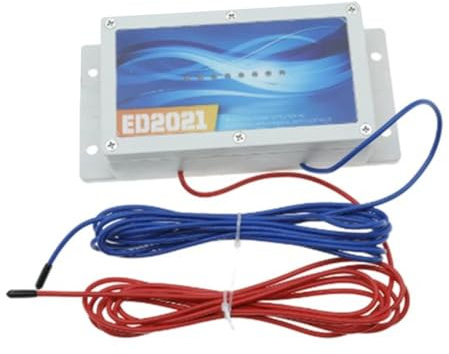 Pqahffowr electrónico antical reduce el sarro, el óxido y los minerales, sin productos químicos, fácil instalación enchufe de la UE