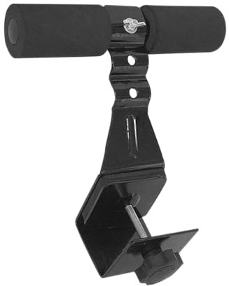 TOYANDONA Tür Sit Up Trainer und Bauchmuskeltrainer aus Eisen Höhenverstellbar Tragbar Indoor Fitnessgerät für Ganzkörpertraining