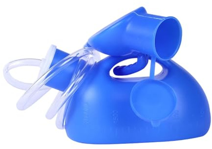Milageto Urinario portátil para hombre, ligero, con tubo desmontable, ideal para cama, camping, conducción, viajes.