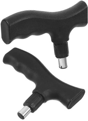 VERDANVERSE Ersatz-KrüCkengriffe 2 StüCk Rutschfeste Handgriffe FüR GehstöCke Und Gehhilfen Ergonomisch Geformt Komfortabler Halt Langlebiges ZubehöR FüR Senioren Und Outdoor