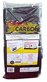 Filtro Per Cappe Aspiranti A Carboni Attivi, In Fibra Di Poliestere E Polvere Di Carboni.