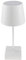 Lámpara de mesa LED regulable 26cm interruptor táctil 3 pilas AA Luz LED blanco cálido 3000k blanco