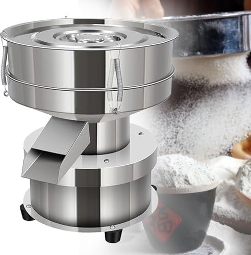 SACLMD Coctelera eléctrica de Acero Inoxidable,Máquina coctelera para harina en Polvo,para Hornear Polvo,partículas de Granos,procesamiento Industrial de Alimentos,110V-15CM