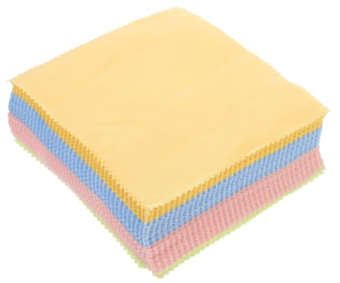 Paño de Microfibra para Gafas 50 Piezas de Fibra para Lentes | Limpieza de Pantallas y Superficies Delicadas, Uso Repetido Prolongado, sin Marcas