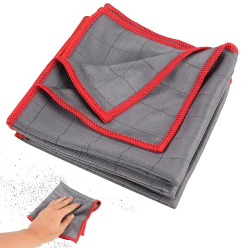EXIN DECHEN 4 Pezzi 400 GSM 30x30 cm Panno in Fibra di Carbonio
