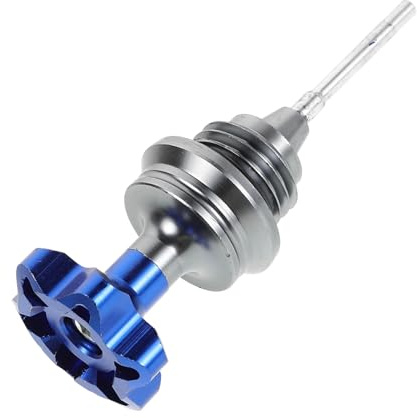 EPIGEIST Aluminium Motorrad Öl einfüllkappe mit Messgerät Hitzebeständig Geräuscharm Kompatibel mit Yamaha Motoröl Verschlussstecker für Verbesserte Motorleistung und